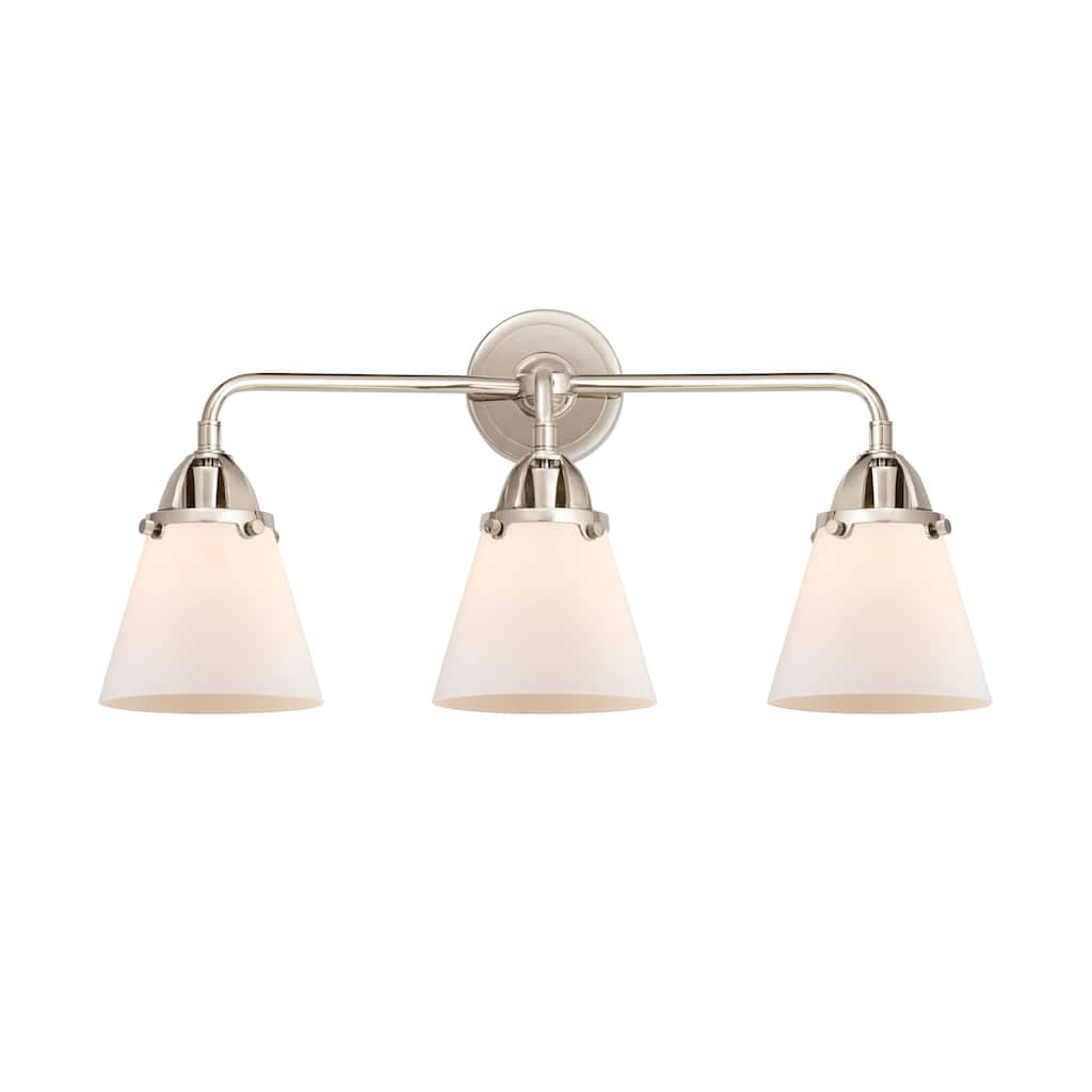 Innovations Lighting 288-3W-11-25 Cone Vanity Cone 3 Light 25" Wide