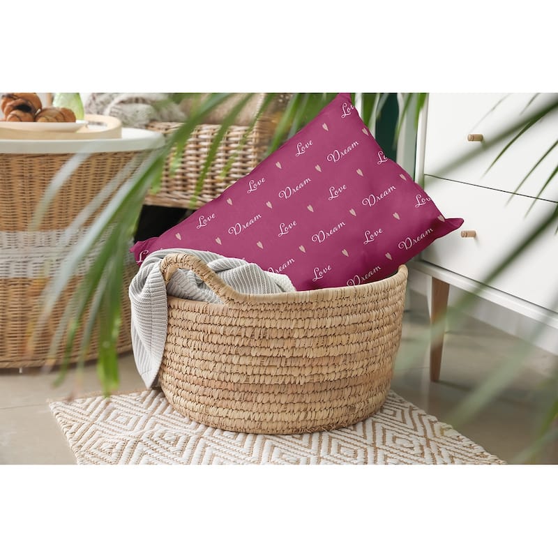 Love Dream Valentines Day Decorative Throw Pillow
