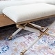 preview thumbnail 21 of 20, Ella Boho Campaign Accent Stool