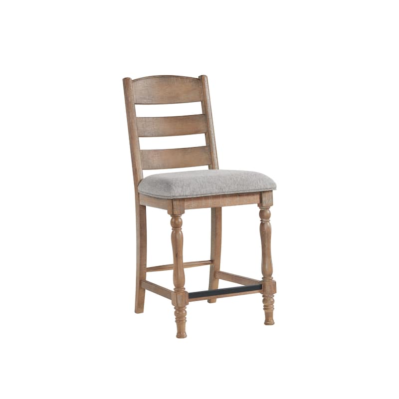 Highland Ladder Back Stool w/Cushion Seat (Set of 2)