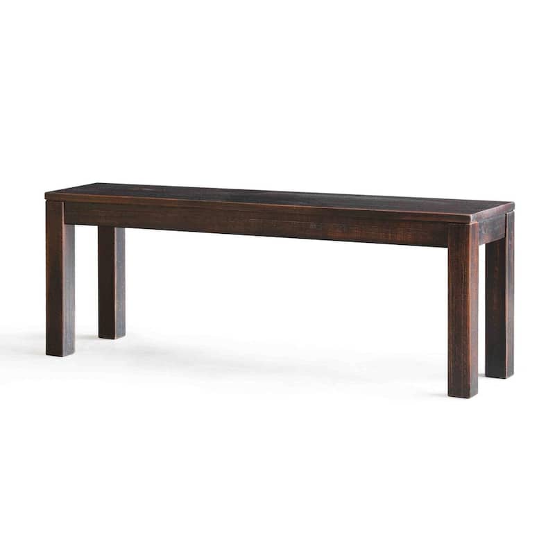 Grain Wood Furniture Montauk Solid Wood Backless Bench