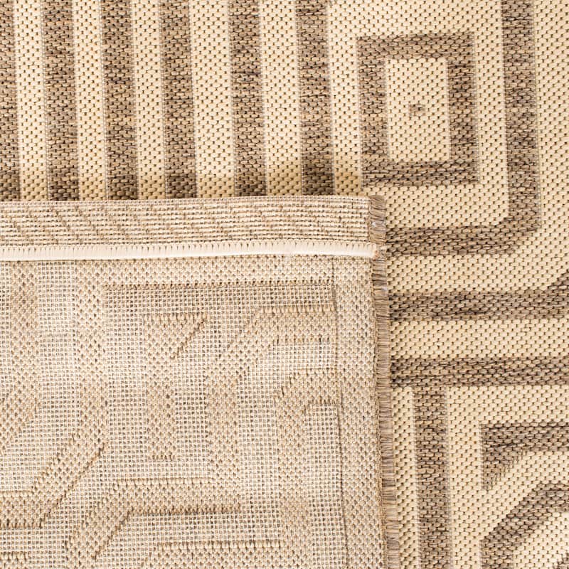 SAFAVIEH Courtyard Billye Indoor/ Outdoor Waterproof Patio Backyard Rug