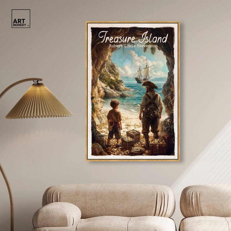 Treasure Island Classic Canvas by Art Remedy