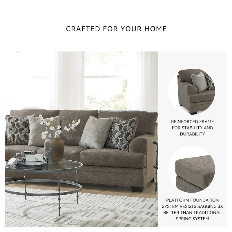 Signature Design by Ashley Stonemeade Sofa - 92" W x 41" D x 39" H