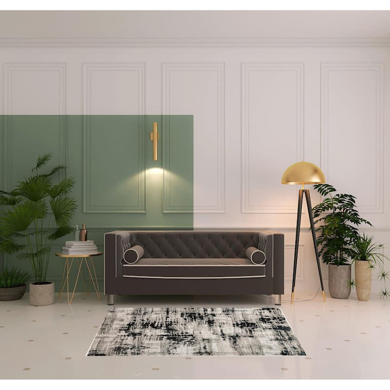 Tirev Stylish Area Rug By HomeRoots - 4' x 6'