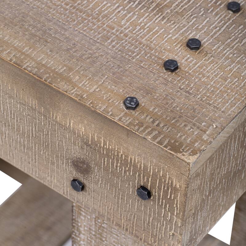 Console Table with open buttom shelf