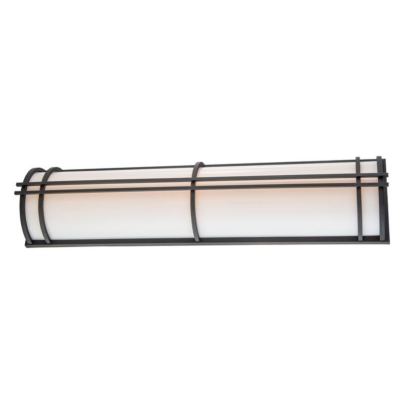 Skyscraper 12in LED Indoor or Outdoor Wall Light 2700K - 37-inch - Bronze