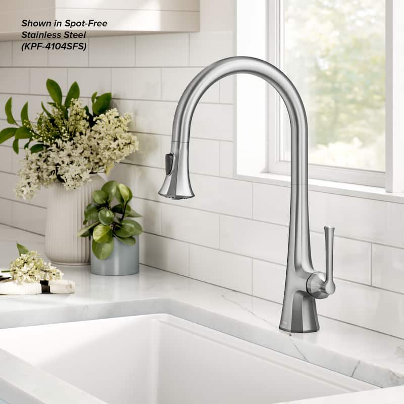 KRAUS Savan 2-Function Single Handle Pull Down Kitchen Faucet