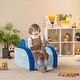 preview thumbnail 6 of 8, Costway 3-in-1 Convertible Kid's Sofa Multifunctional Flip-out Lounger - See Details