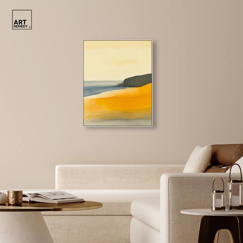 Glistening Beach Dreams II Canvas by Art Remedy