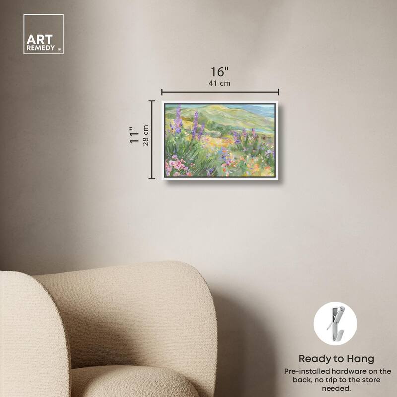 Blooming Fields Canvas by Art Remedy