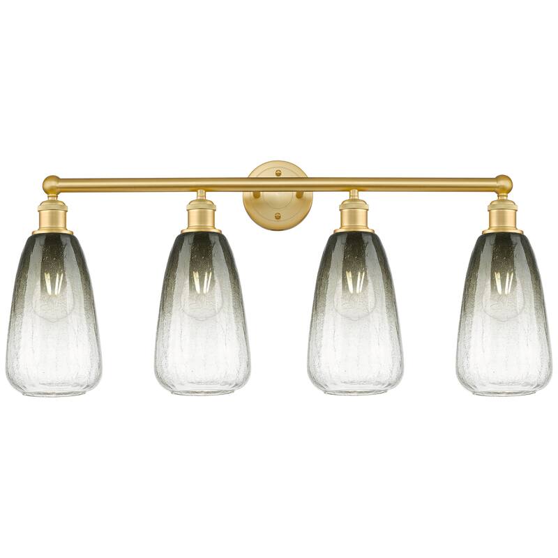 Innovations Lighting Endless Possibilities Edison - Brookhaven Flute - 4 Light 34" Bath Vanity Light