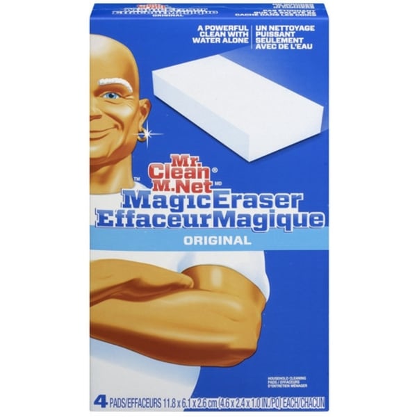 Mr. Clean Magic Eraser, Original 4 ea