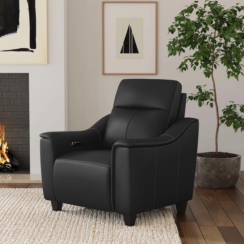 Sonesta Leather Power Recliner with Power Headrest by Flexsteel