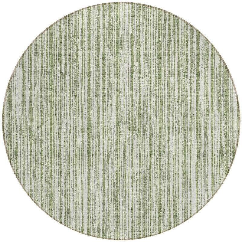 HomeRoots Striped Transitional Rectangle Outdoor Rug