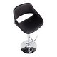 preview thumbnail 128 of 144, Silver Orchid Svellingen Adjustable Bar Stool with Rounded T Footrest - Set of 2