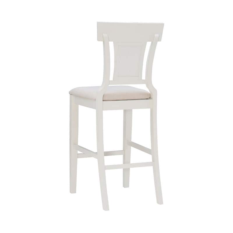 Ryder Handwoven Rattan Farmhouse Bar Stool
