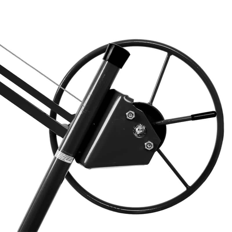 Drywall Lift Panel 11" Lift Drywall Panel Hoist Jack Lifter, RED+BLACK