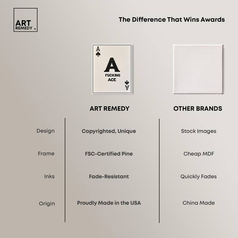 Ace Canvas by Art Remedy