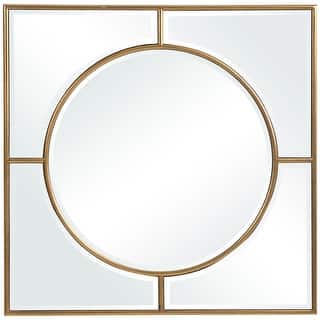 Uttermost Stanford Gold Square Mirror