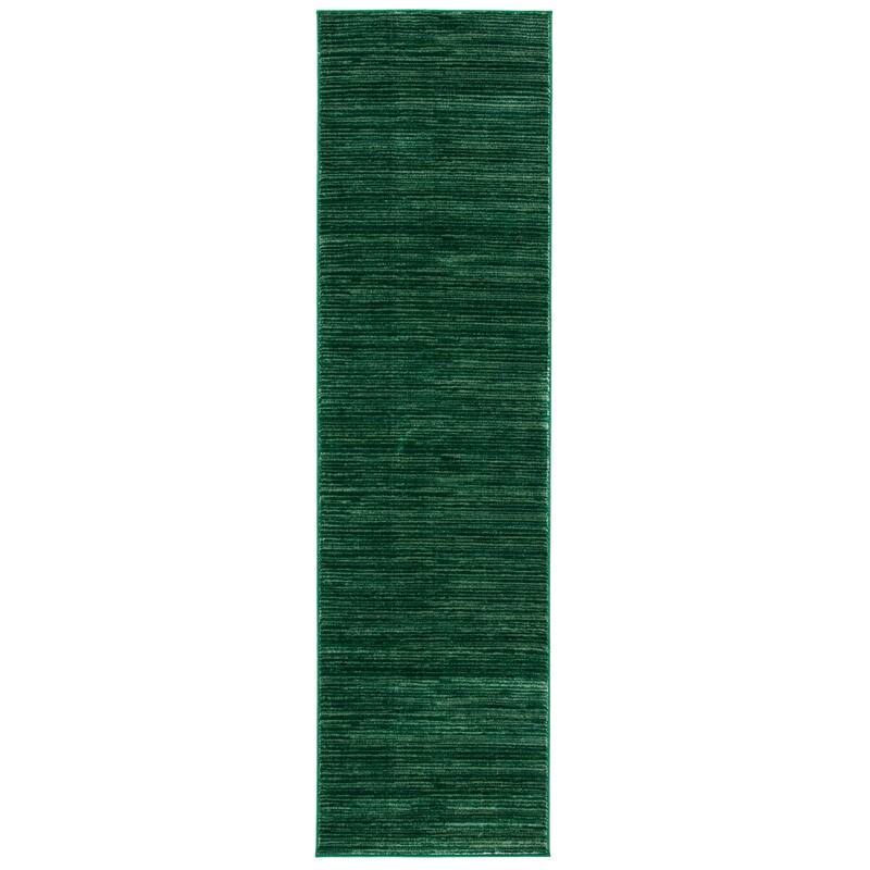 SAFAVIEH Vision Tanasa Modern Ombre Tonal Rug - 2'2" x 8' Runner - Dark Green