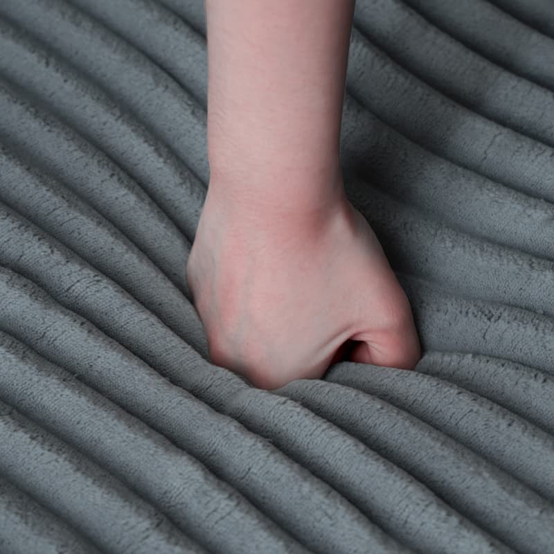 Sofa 113-in Casual Gray 3 -seater Reclining Sectional - 8' x 10'