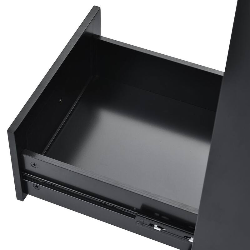 53" Rolling Mobile Island Kitchen Island Cart
