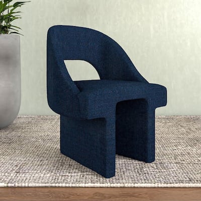 Quell Boucle Modern Elegant Upholstered Accent Chair with Solid Wood Frame & Plush Comfort for Home Office Living Room & Bedroom