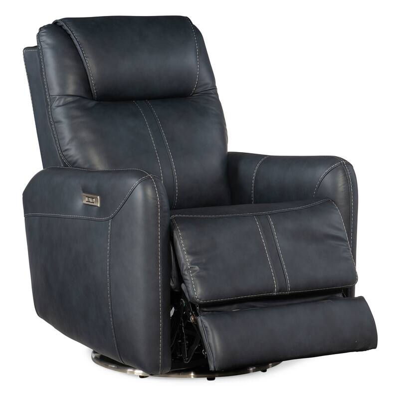 Hooker Furniture RC601-PHSZ Steffen 31" Wide Leather Swivel Power