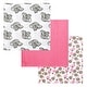 preview thumbnail 3 of 2, Baby Girls 8 Piece Elephants Baby Gift Set, Bright Pink