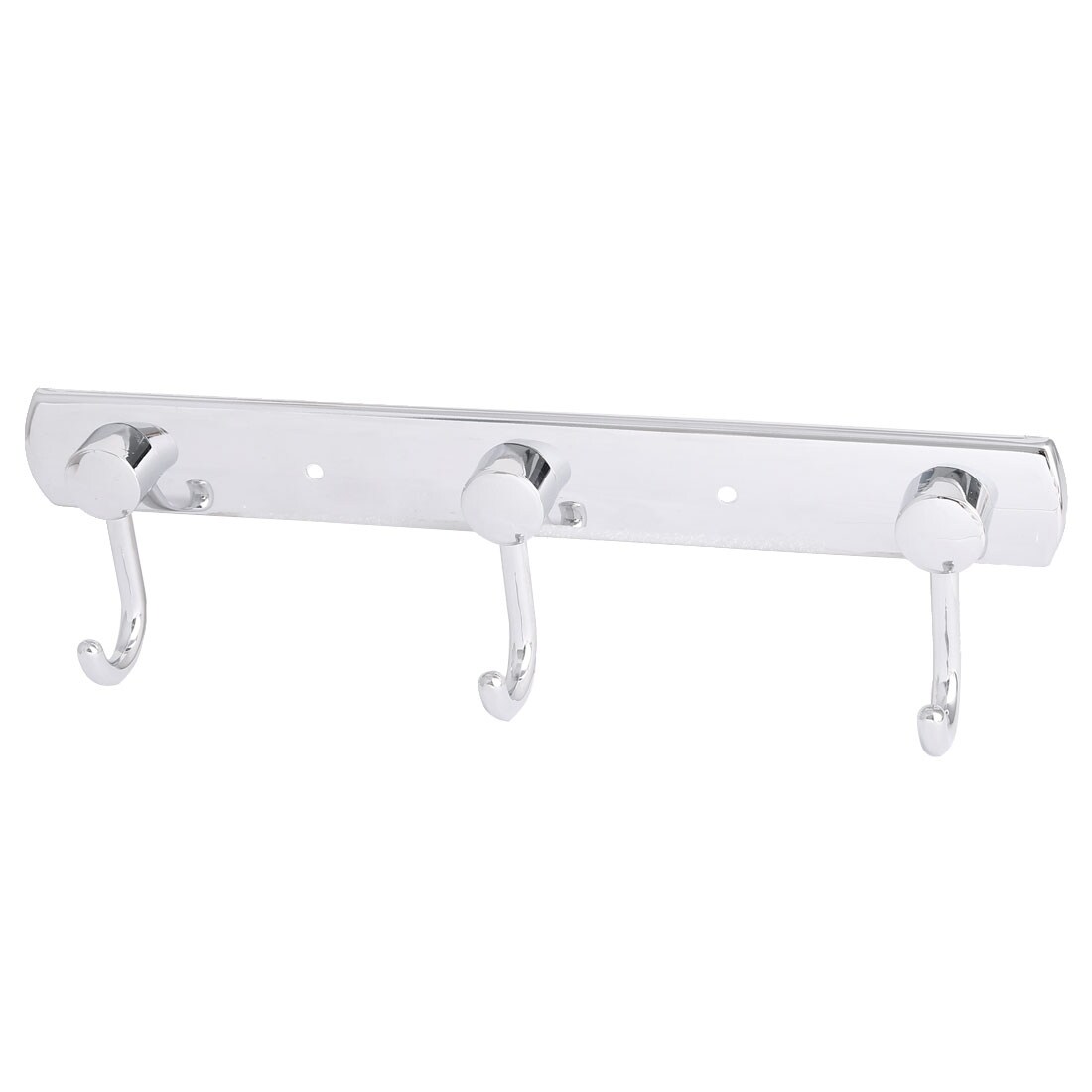 Shop Home Bathroom Stainless Steel 3 Hooks Wall Mounted Clothes