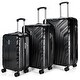 preview thumbnail 7 of 11, BADGLEY MISCHKA Wonder 3 Piece Expandable Luggage Set