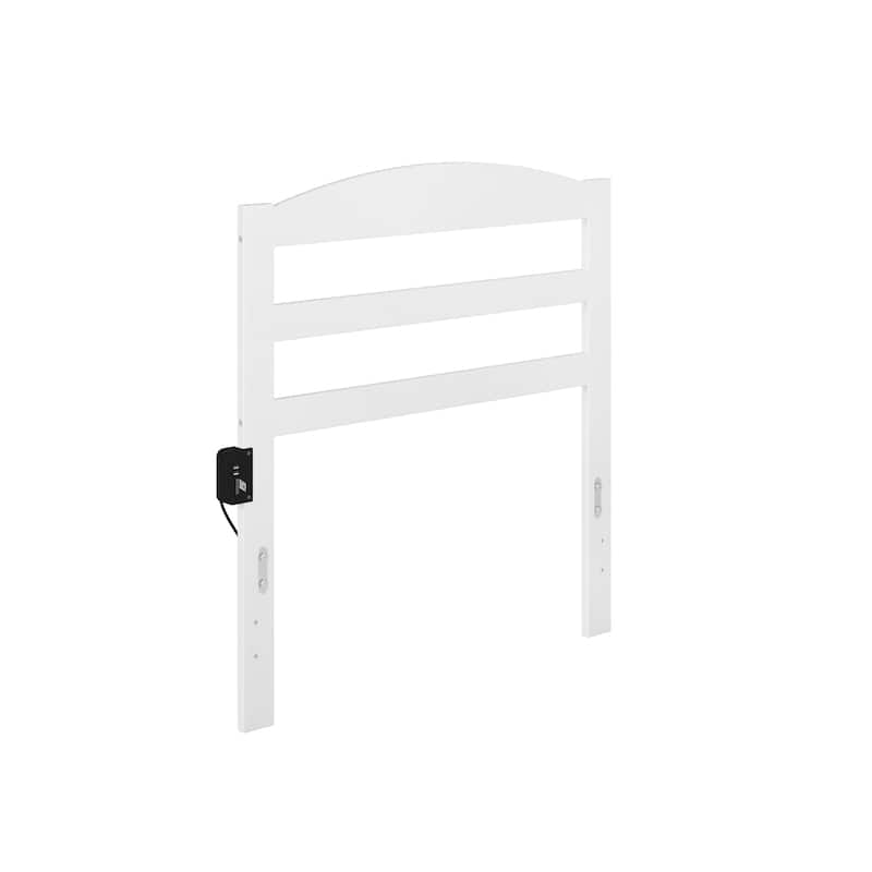 AFI Warren Headboard with Attachable Charger
