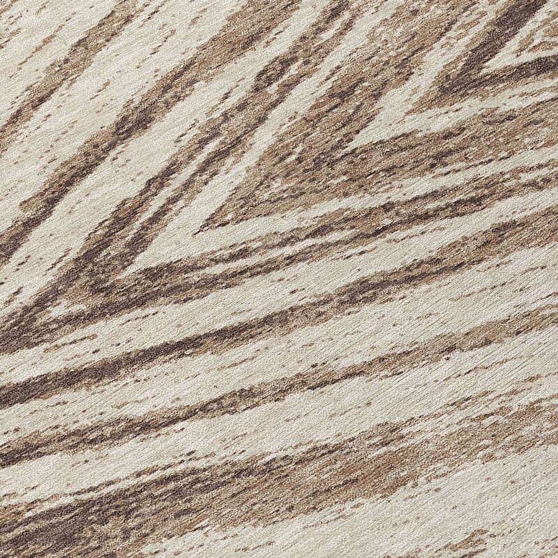 Machine Washable Indoor/ Outdoor Chantille Modern Chevron Rug