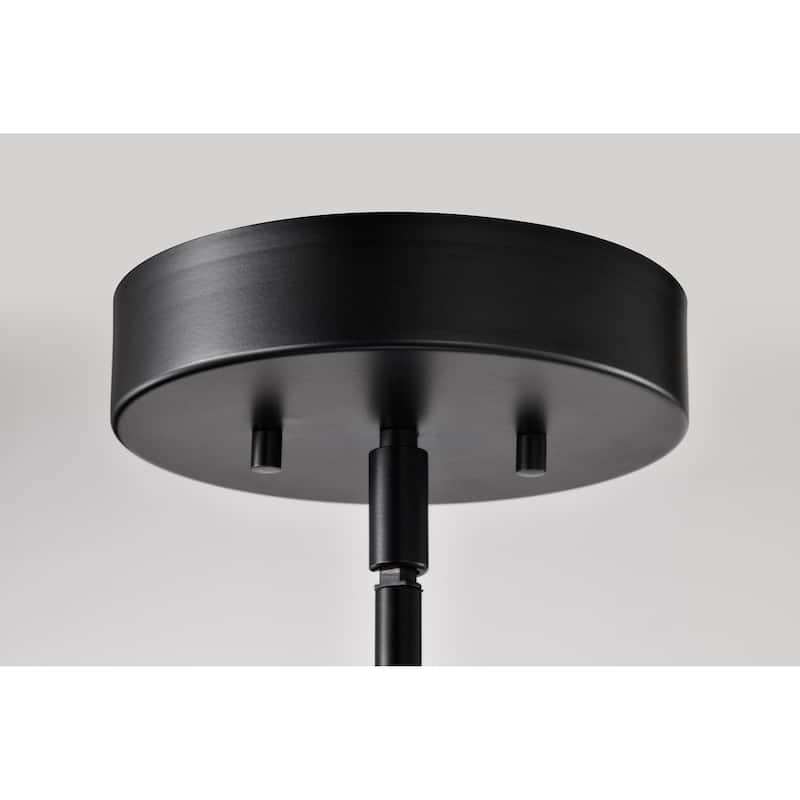 Blaine 16 Inch LED Pendant Matte Black Acrylic Lens - Matte Black