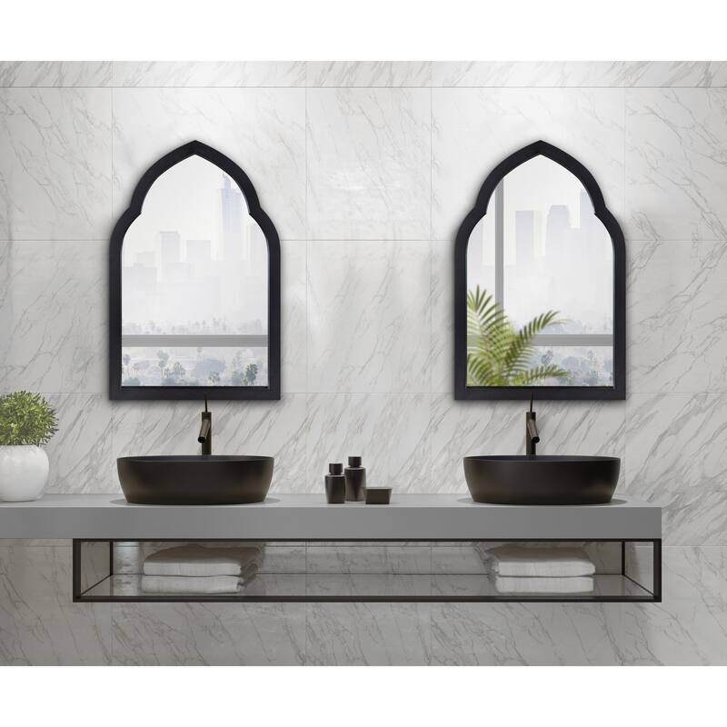 Kate and Laurel Eileen Framed Arch Mirror
