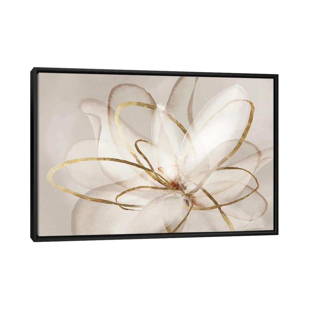 iCanvas "Transparent Beauty III " by Eva Watts Framed Canvas Print