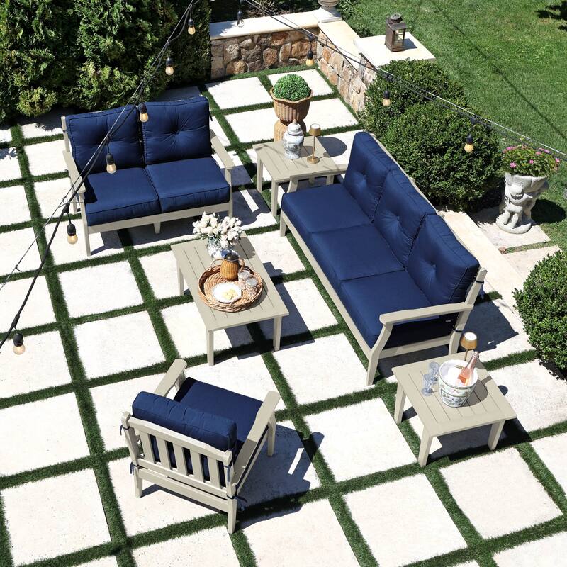 HIGHWOOD Lehigh 6-Piece Grand Deep Seating Set