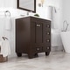 preview thumbnail 9 of 42, Eviva Acclaim 28 in. Bath Vanity with White Carrara Quartz Top