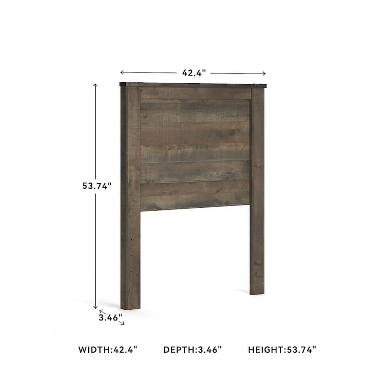 Trinell Brown Panel Headboard (Headboard Only)