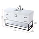 preview thumbnail 113 of 134, Lennox 48 - 60 Inch Single Bathroom Vanity