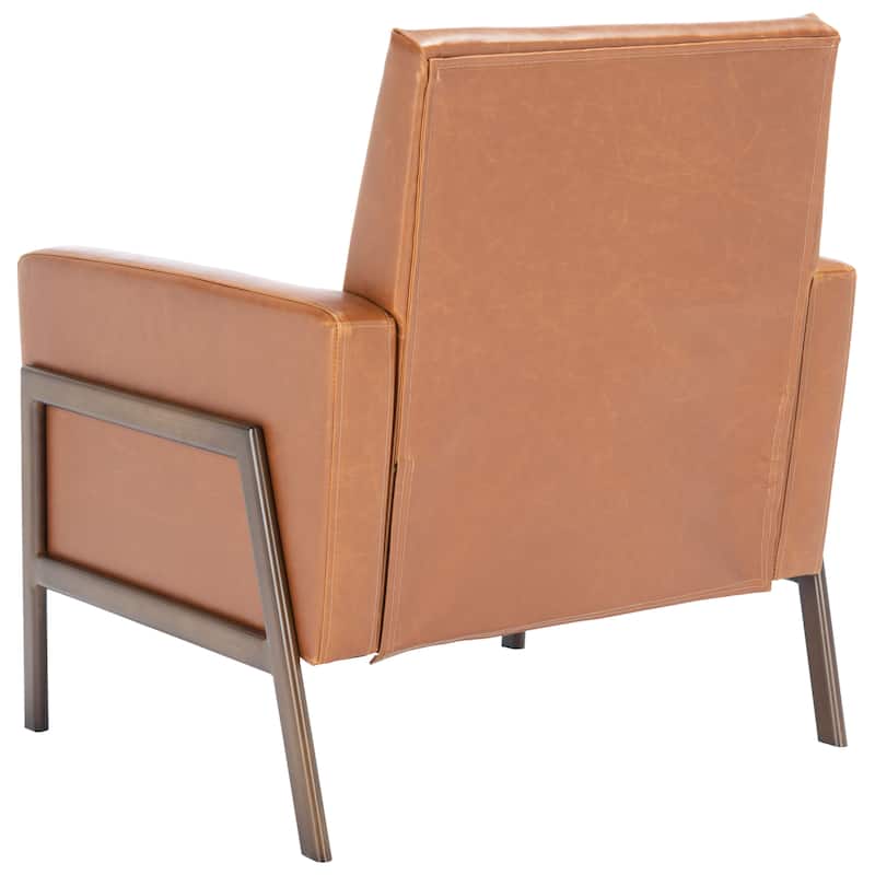 SAFAVIEH Roald Mid-Century Modern Sofa Accent Chair - 29" W x 29" L x 33.5" H