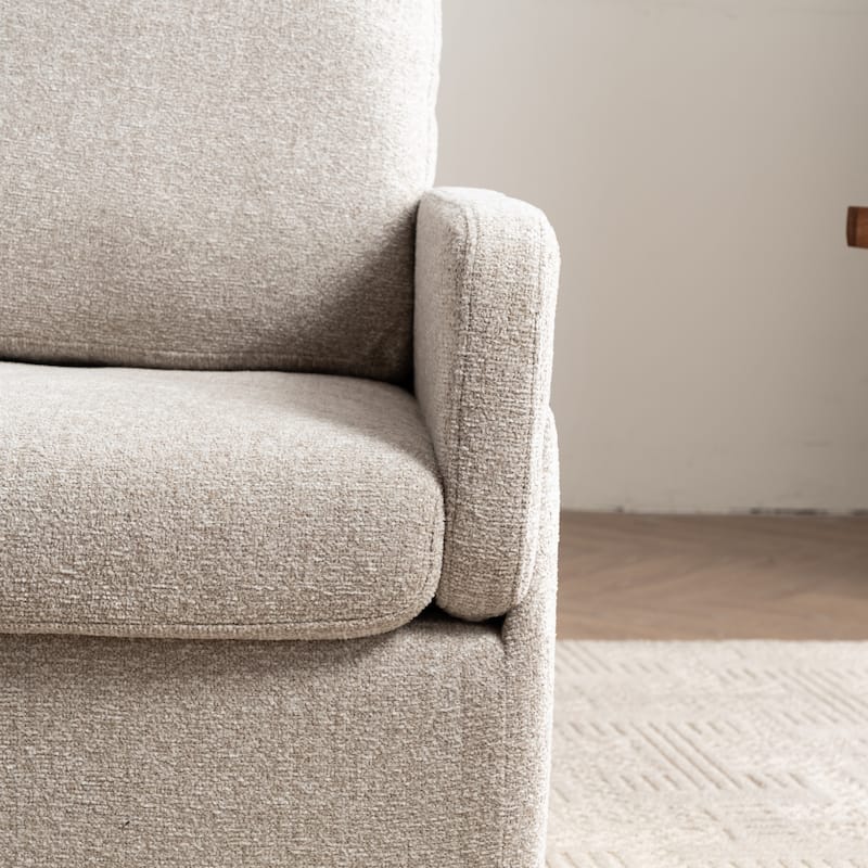 Accent Chair, Oversized Armchair, Modern Comfy Reading Chair