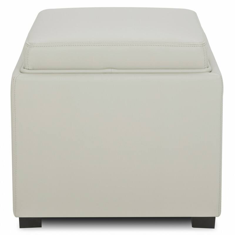 Spruce & Spring Ethan Storage Stool Ottoman