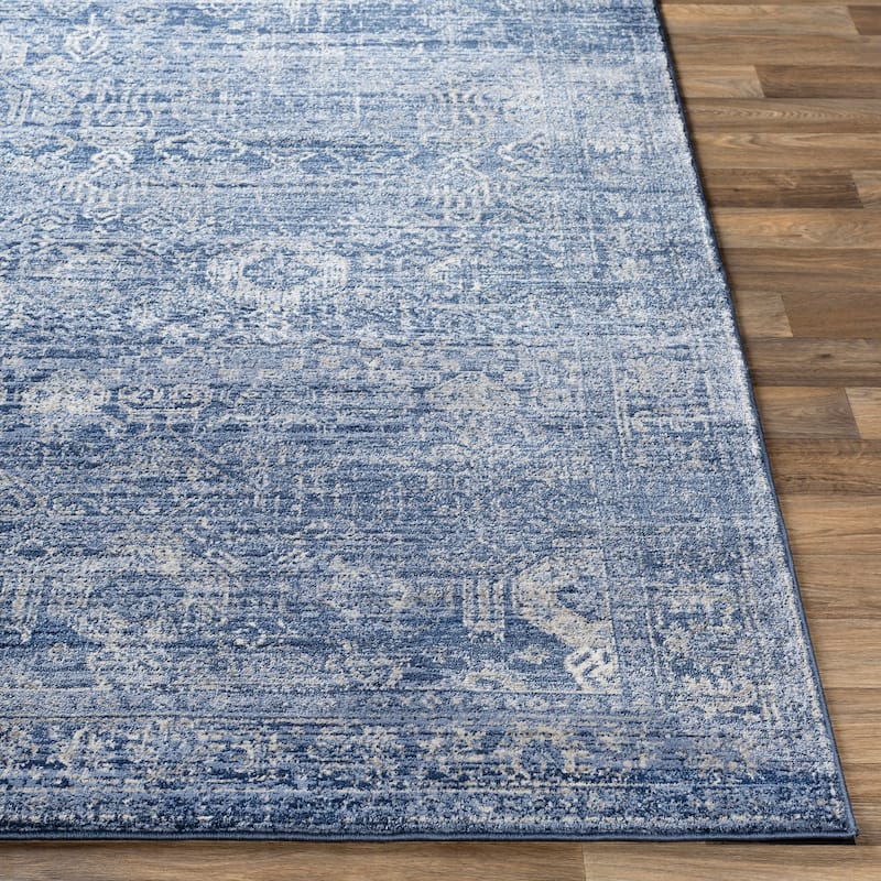 Copper Grove Wageningen Distressed Medallion Pattern Area Rug