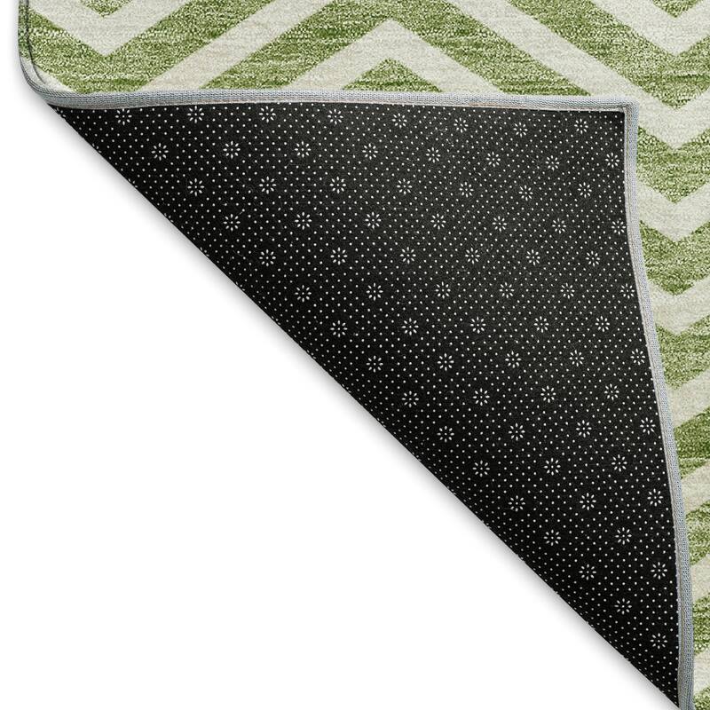 Premium Washable Super Soft Modern Chevron Mayfield Rug