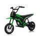 preview thumbnail 50 of 61, 24V14ah Kids Ride On 24V Electric Toy Motocross Motorcycle Dirt Bike-XXL large,Speeds up to 14.29MPH,Dual Suspension Green
