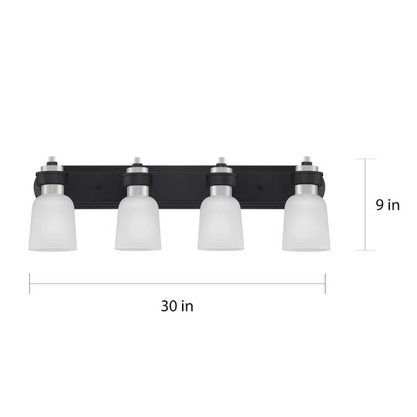 Copper Grove Muitoa 4-light Brushed Nickel Bath Light