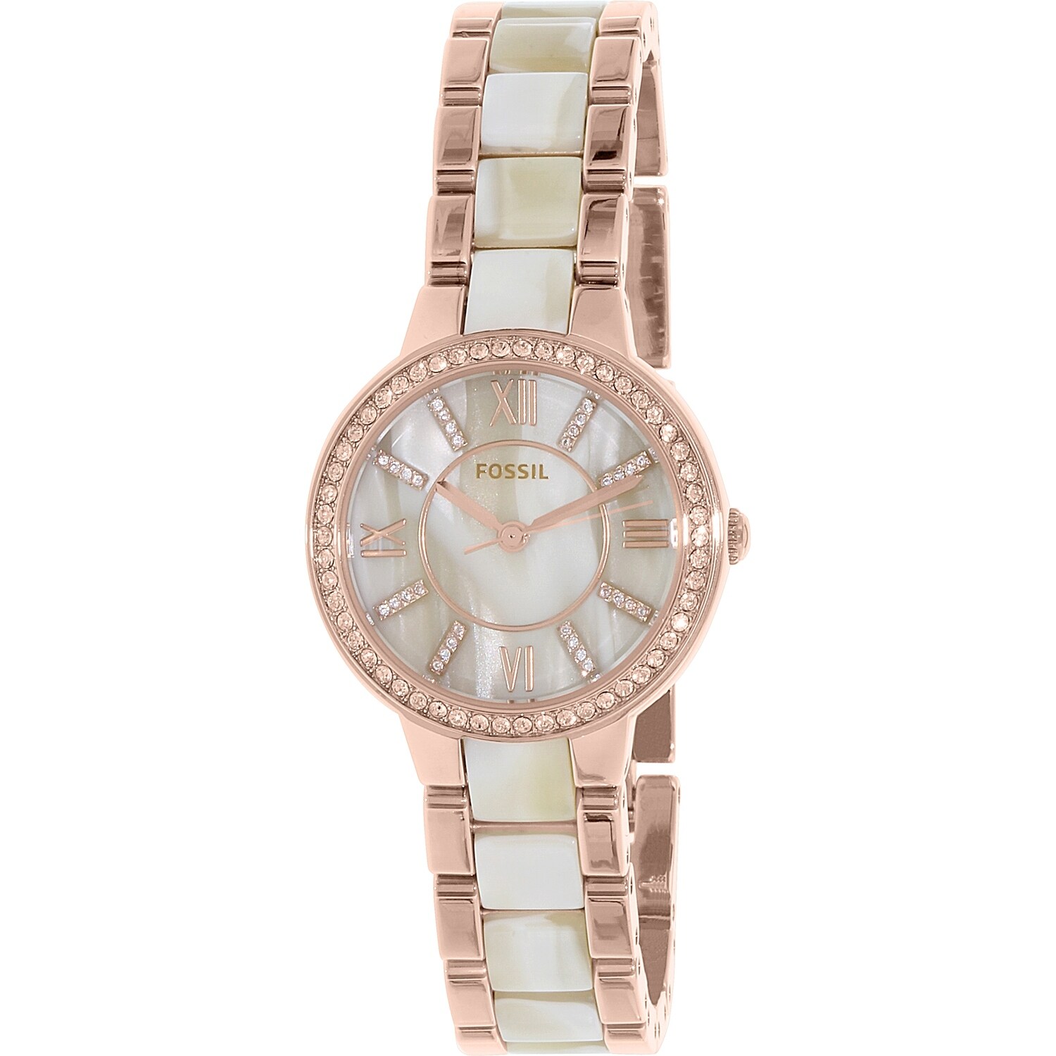 fossil q virginia rose gold