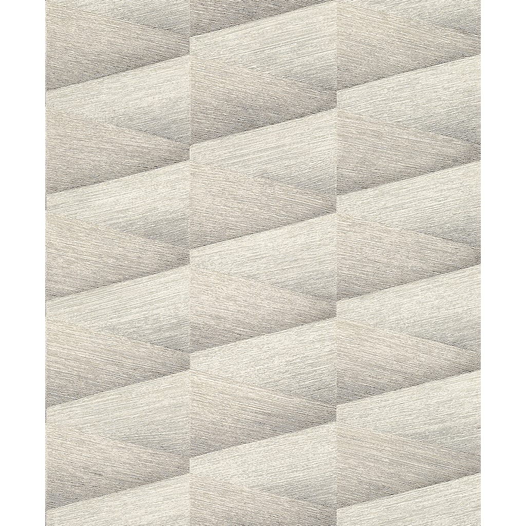 Advantage Shae Sterling Geo Wallpaper - 20.9 x 396 x 0.025